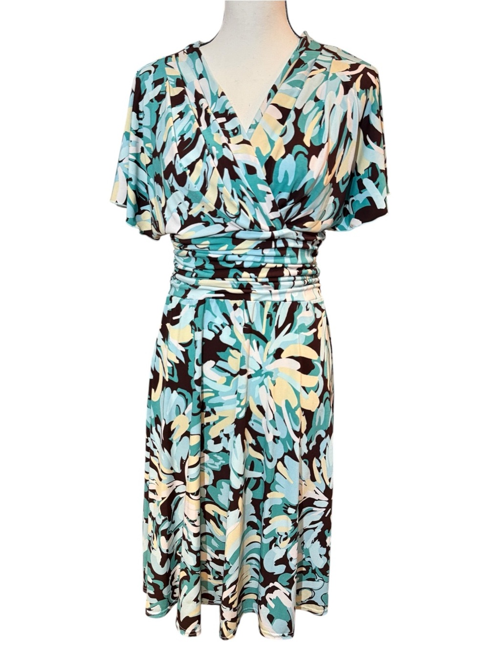 Sandra Darren Floral Dress, size 10